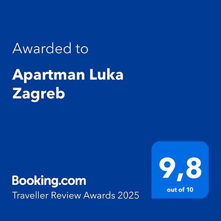 Apartman Luka Zagreb Buitenkant foto